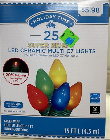 Led ceramic Multi C7 Lights