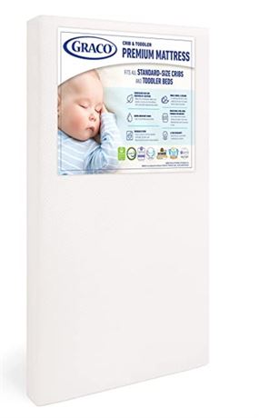 Graco Toddler and Crib Mattress in a box