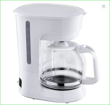 Mainstays 12 cup Coffee Maker, White