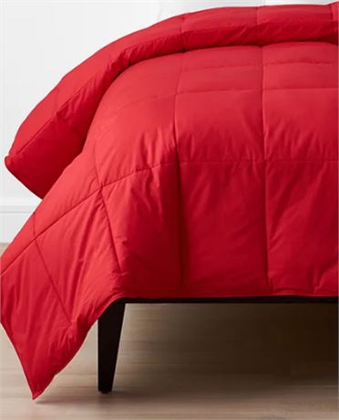 Sweet Home Oversized Comforter Set, Red, FULL