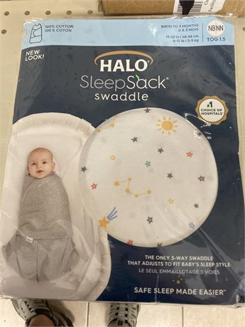 Halo Sleepsack Swaddle, Birth to 3 months