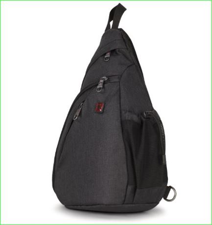 SwissTech Travel Sling Backpack, Black