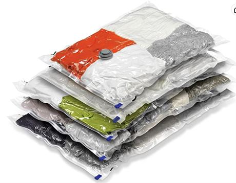 Honey Can Do 5 pack Clothes vacuum Packs