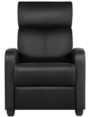 Yaheetech Recliner Chair, black