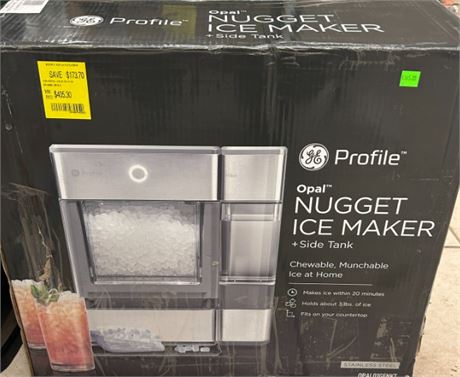 GE Profile Opal   Nugget Ice Maker with Side Tank, Countertop Icemaker, Stainles