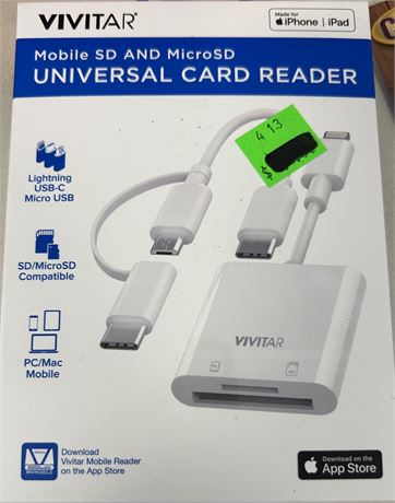 Vivatar Universal Card Reader