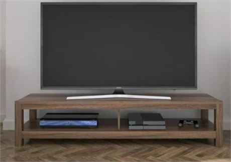 Mainstays Parsons TV Stand for TVs up to 65", Walnut