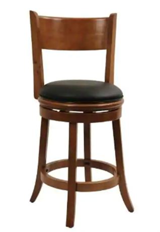 Boraam Palmetto Counter stool, 24", Fruitwood