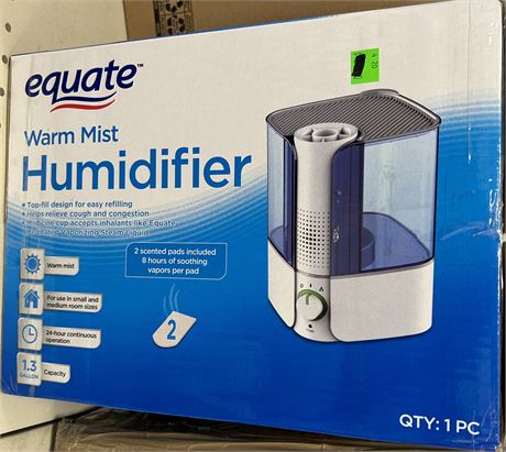 Equate Warm Mist Humidifier