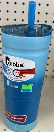 Bubba 24 oz water bottle with straw