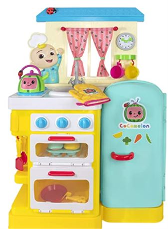 CoComelon Deluxe Feature Roleplay, Little Kitchen - Includes Interactive Kitchen