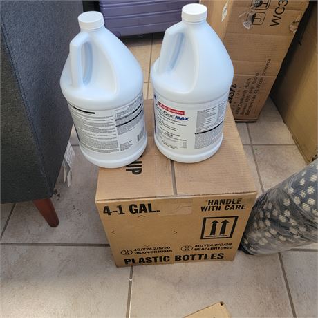 Lot of (SIX) Opti-cide One Gallon Container of Disinfectant
