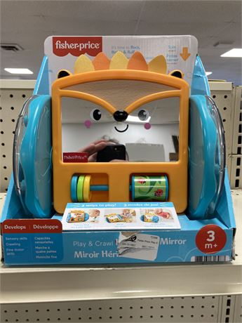Fisher Price Play And Crawl Hedgehog Mirror