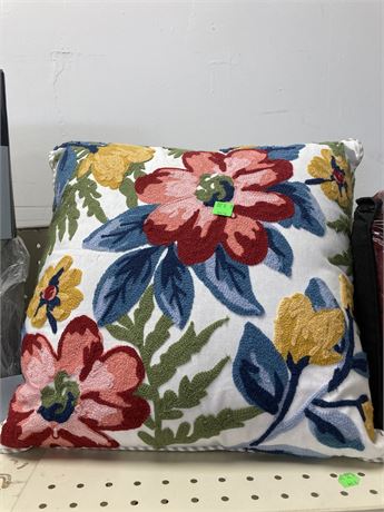 Pioneer Woman Floral Print 18x18 Pillow