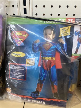 Superman Costume, Size 2t