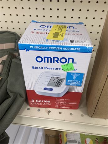 Omron 3 series upper arm blood pressure monitor