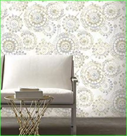 (2) Roommate rmk9126wp Wall Paper, Peel and Stick