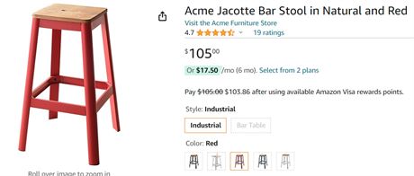 Lot of (3) Acme 72334 bar stools