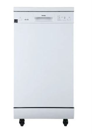 Danby 18 inch portable Dishwasher, white