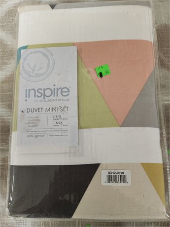 inSpire by Intelligent Design 3 pc Mini Duvet set, FULL/QUEEN