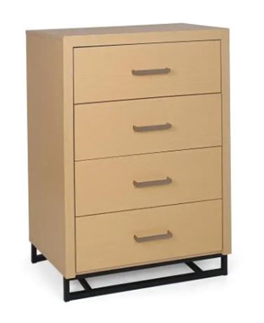 HOS-MD-042 4 drawer Dresser, natural