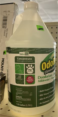 OdoBan, ODO911062G4, Eucalyptus Multi-purp Cleaner Concentrate, 1 Gallon