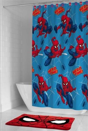 Marvel Spider-Man 14 piece Bath Set