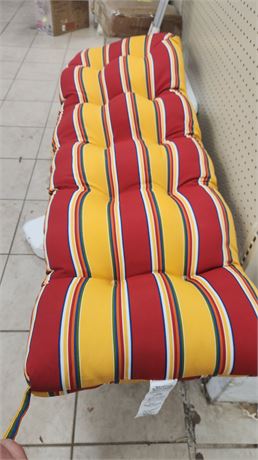 Carnival Stripe 51 x 18 in. Outdoor Bench Cushion