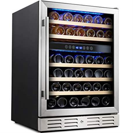 Kalamera 24'' Wine Cooler Refrigerator