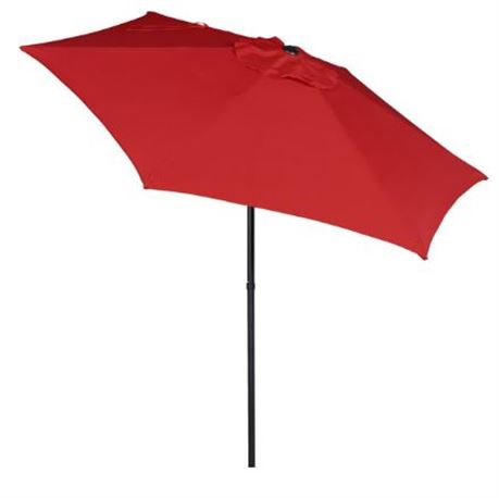 Mainstays 9 foot round Market Umbrella, Really Red