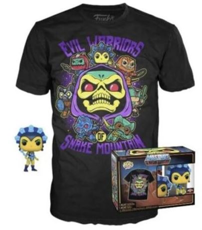 Funko Pop Tees  Masters of the Universe, T-shirt and Pop, size Medium
