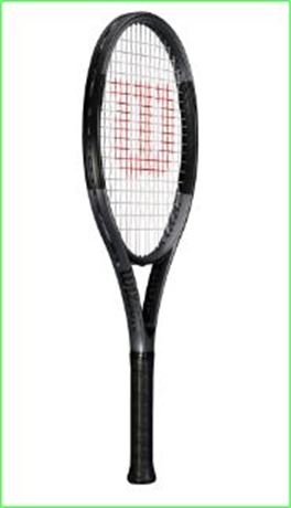 Wilson H2 tennis Racket, Grip Size 1 - Black