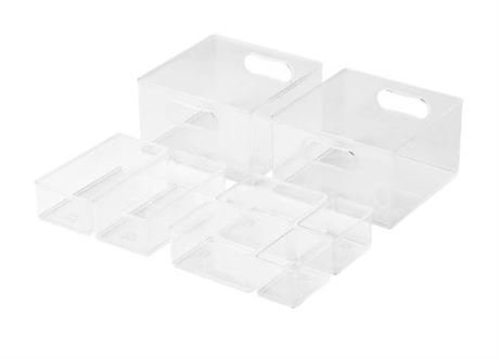 The Home Edit 8 piece Multi-purpose Storage Containers