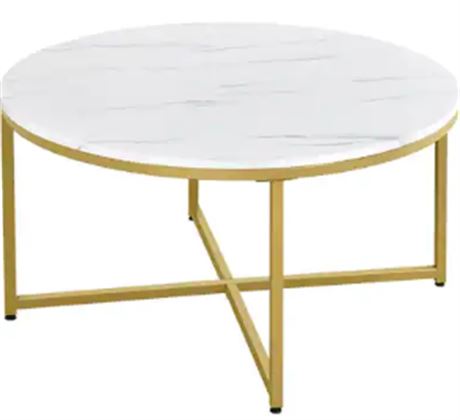 Yaheetech 36" faux marble Coffee Table