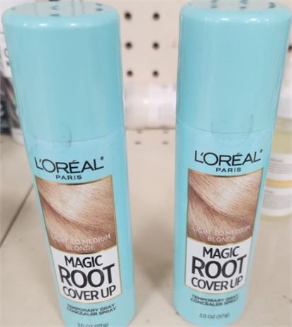 Lot of (2) Magic root Cover-Up