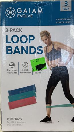 Gaiam 3 pack loop bands