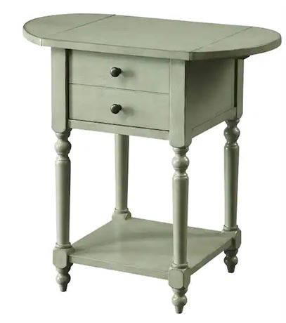 Furniture of America CM-AC166Gy-3A Side Table