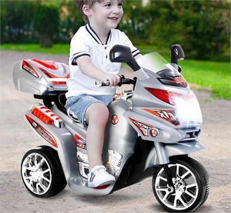 Presell 3 Wheel Kids Ride On Motorcycle 6V Battery