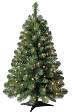Holiday Time Pre-Lit 3' Winston Pine-clear