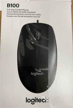 Logitech   B100 Optical USB Mouse