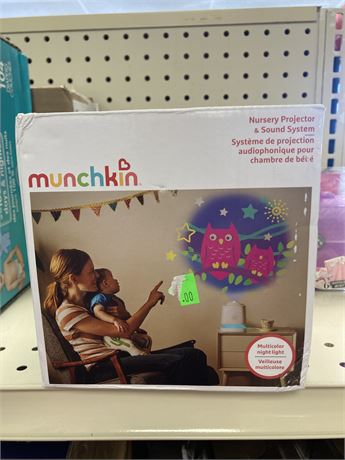 Munchkin Nursery Projector and Sound System