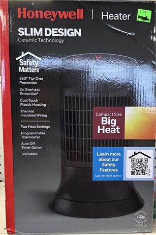 Honeywell slim design Heater