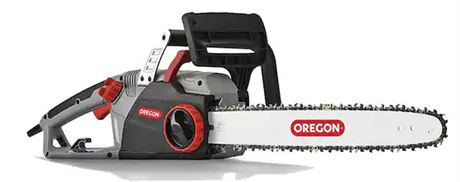 Oregon Self-Sharpening Electric Chainsaw, 18 inch