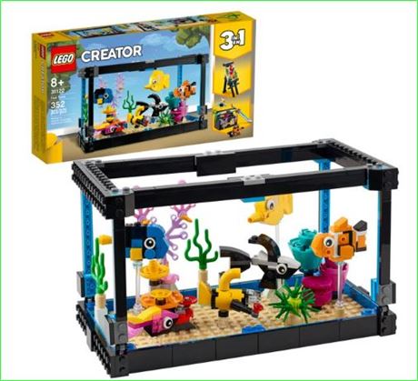 LEGO Creator 3in1 Fish Tank 31122 BuildingToy