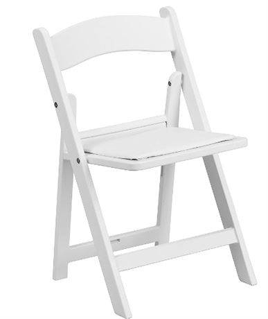 Flash Furniture White Resin Kids' Folding Chair (pack of 10)