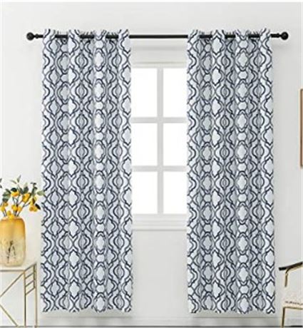 Lot of (3) Morrocco Window Curtains, 50"x63"