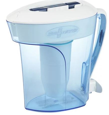 Zero Water 10 cup 5 stage Water Filtration Pitcher