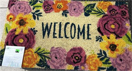 "Welcome" Door Mat