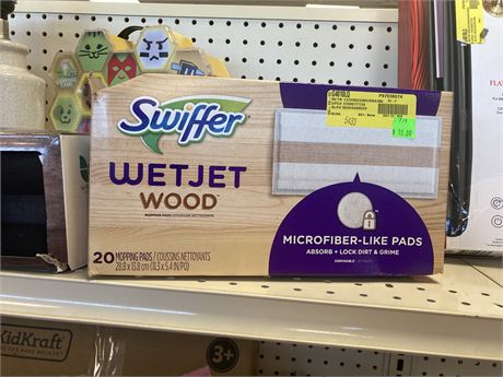 Swiffer Wet Jet Mopping pads, box of 20