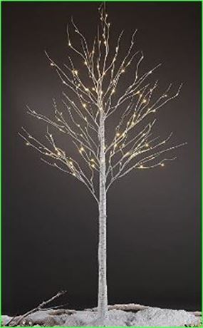 White lit Twig Tree